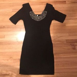 Mini Black Cocktail Dress